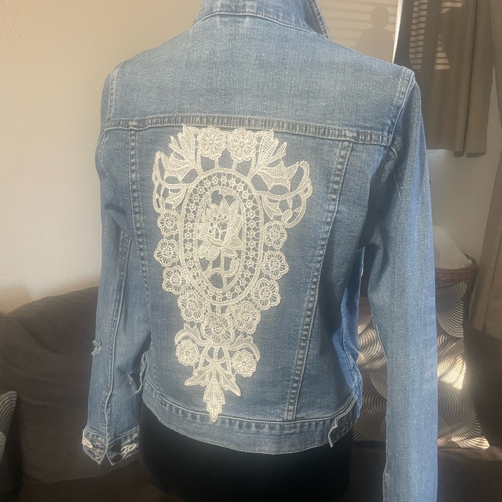 Eunina Faded Blue Jean Jacket